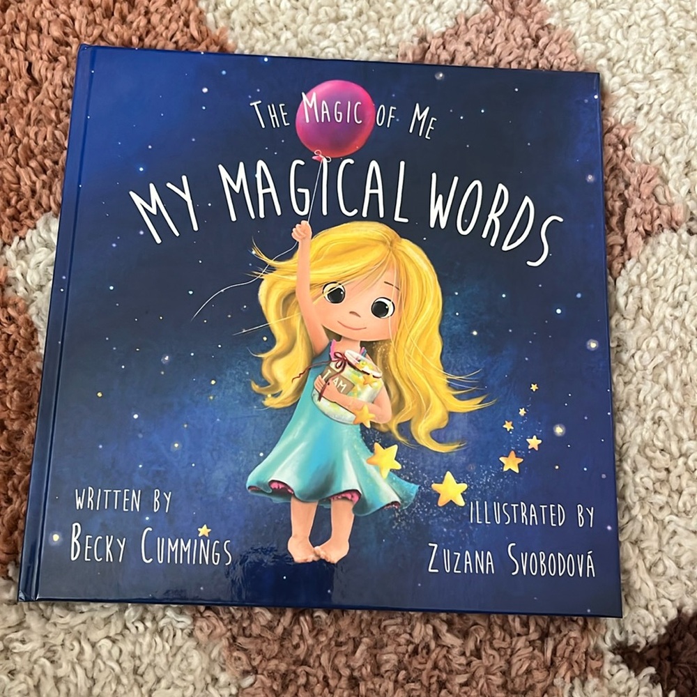 The magic of me my magical words hardcover book